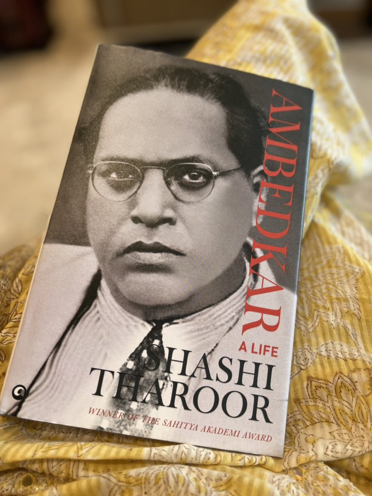 A world of equality, always. Today’s read to honour Babasaheb. #JaiBhim ♥️