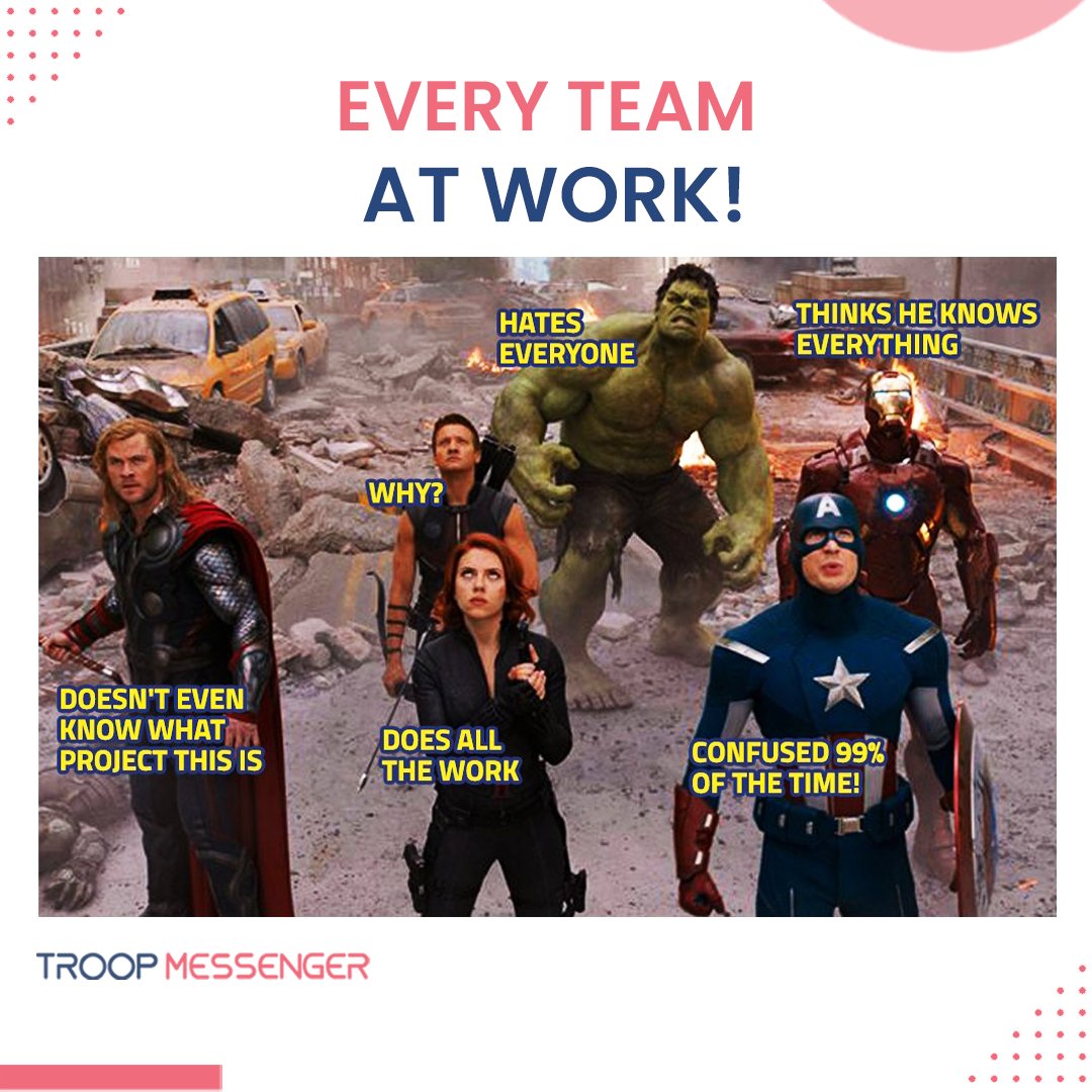 Troop Messenger tweet media