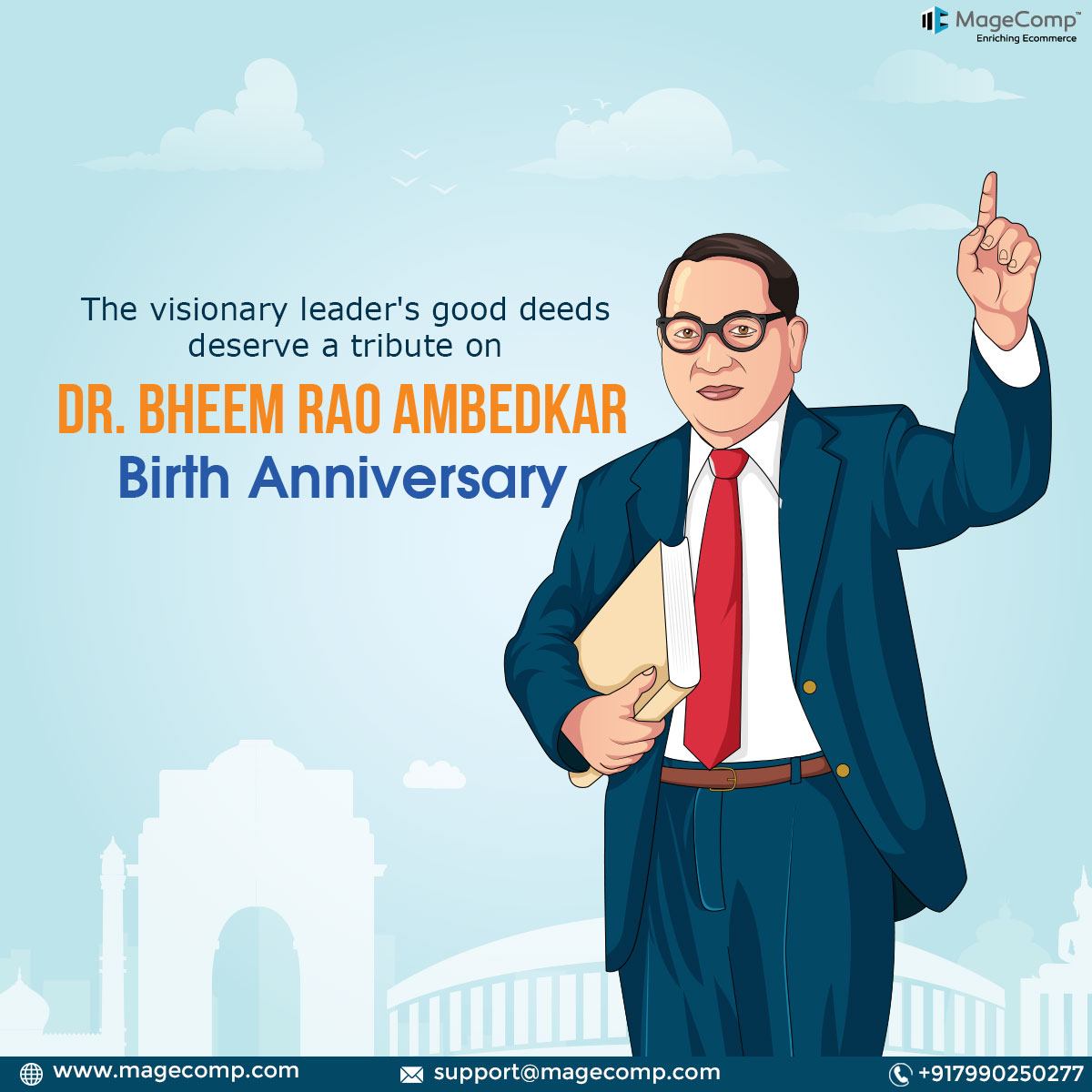 gauravjain02's tweet image. #RT @theMageComp: May the spirit of Ambedkar Jayanti inspire us to be agents of change and progress and to lead our businesses with integrity, empathy, and a deep sense of purpose.

#magecomp #ambedkarjayanti #ambedkar #drambedkar #drambedkarjayanti #drb…