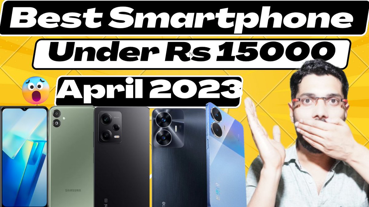 Looking for smartphone in budget segment,check out latest list of smartphone. #under15k

youtu.be/niPPcQkkdO4

#bestdeals #smartphone #RealmeC55 #realmenarzoN55 #vivoT2Series #RedmiNote12