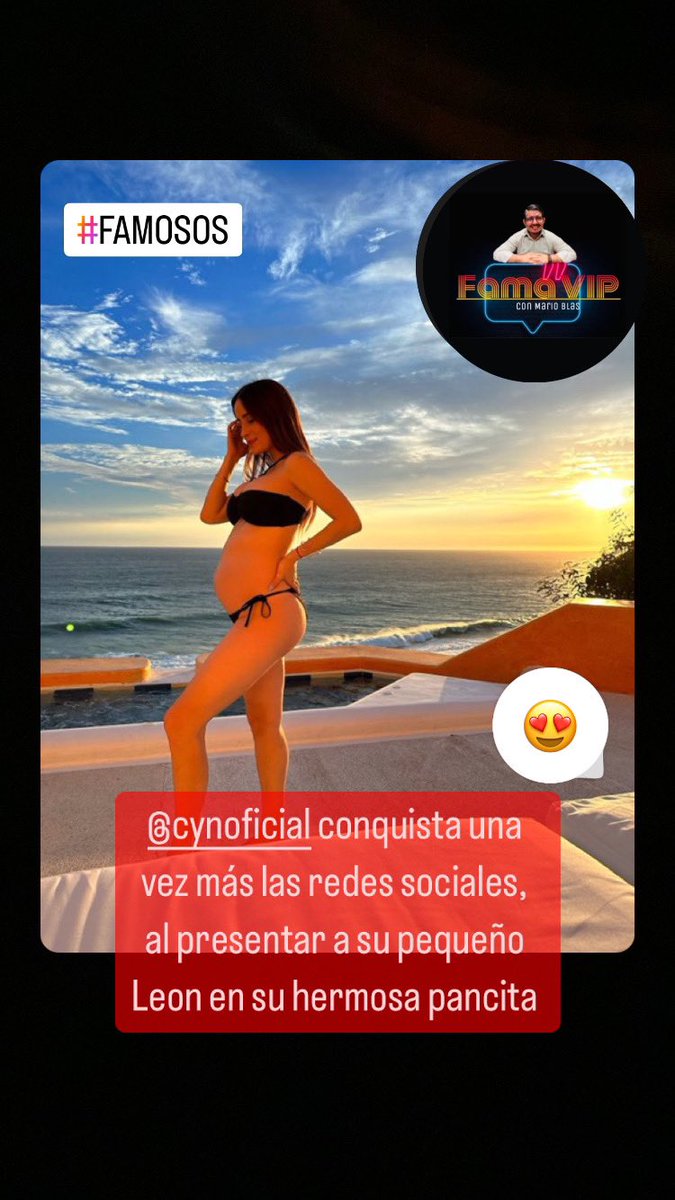 balancemexicomx's tweet photo. #faranduleando
#famavip
@cynthiaoficial enamora a sus fans con una postal en donde presume semanas de embarazo. @BibyGaytan luce espectacular junto a @eduardocapetillo y @dannapaola hace fuertes Revelaciones 😱 https://t.co/kej1cnrkDH