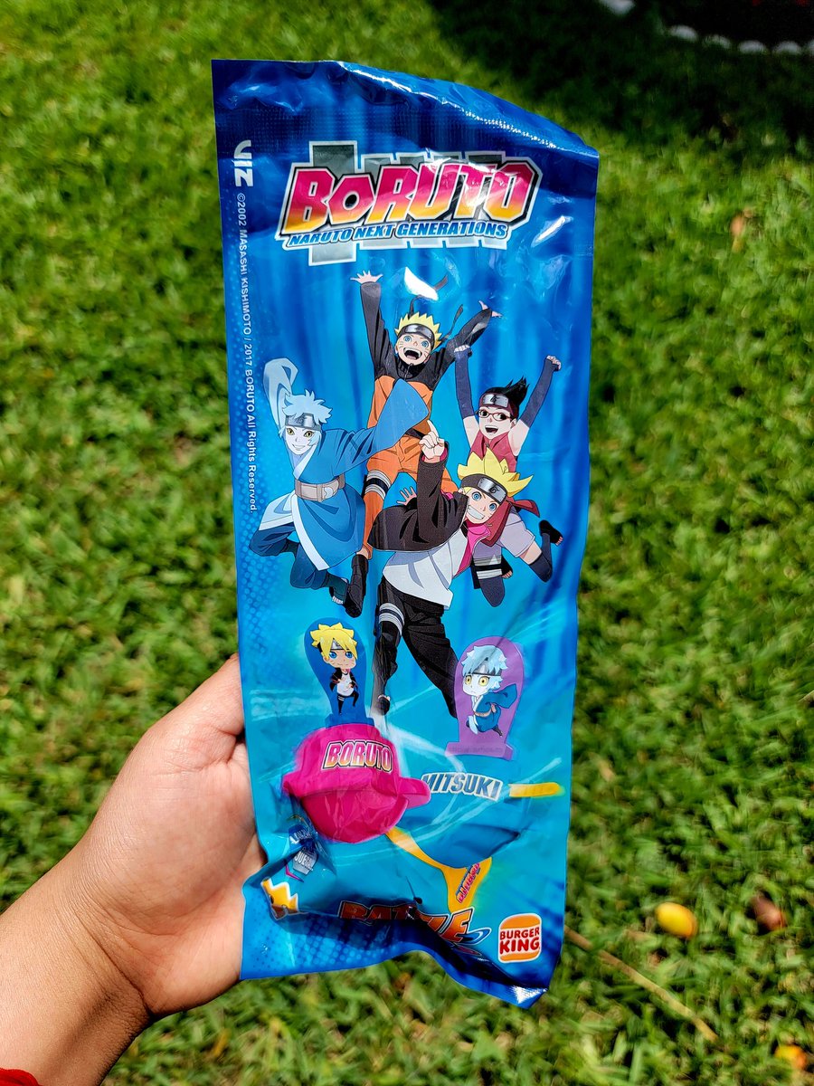 Twix Bar on Twitter "YOU GUYS, I GOT THE 🔩 BURGER KING TOY!!! 😭 BORUTO"