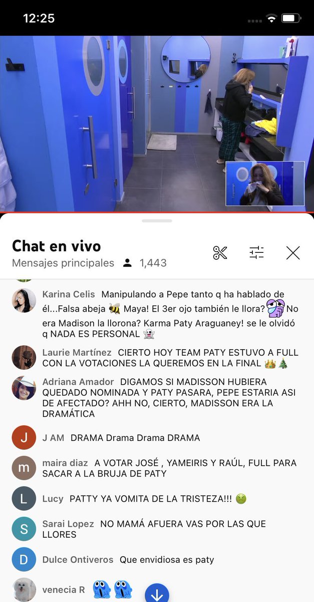 thaispedrozac's tweet photo. Paso por acá para informarles cómo está el chat del 24/7 😱😱😱 por si es de su interés y me voy para face  #LCDLF3 https://t.co/l8RTwsyBri
