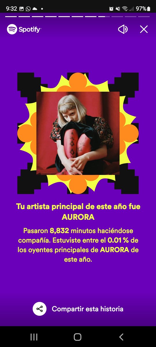 magdolinyta's tweet photo. @AURORAmusic llegó a mi vida cuando más la necesitaba, 
su música representa ese respiro de la cotidianidad, ese momento en el que puedo ser yo misma y dejar fluir mis emociones sin miedo a ser juzgada. Es ese lugar donde me siento segura. @auroramexicoofi 
#AuroraEnMéxico https://t.co/CFFKGA4uz3