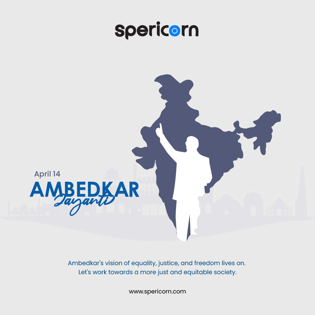 spericorn's tweet photo. Ambedkar's vision of equality, justice, and freedom lives on. Let's work towards a more just and equitable society.

 Happy Ambedkar Jayanti !

#ambedkarjayanti https://t.co/ZQqC0qmg64