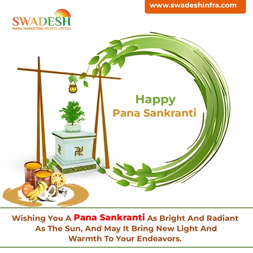 May the warmth and radiance of the sun fuel your vision and bring you success in all your ventures. Wishing you a bright Pana Sankranti filled with prosperity, happiness, and endless possibilities!
#Swadesh #PanaSankranti #OdiaNewYear