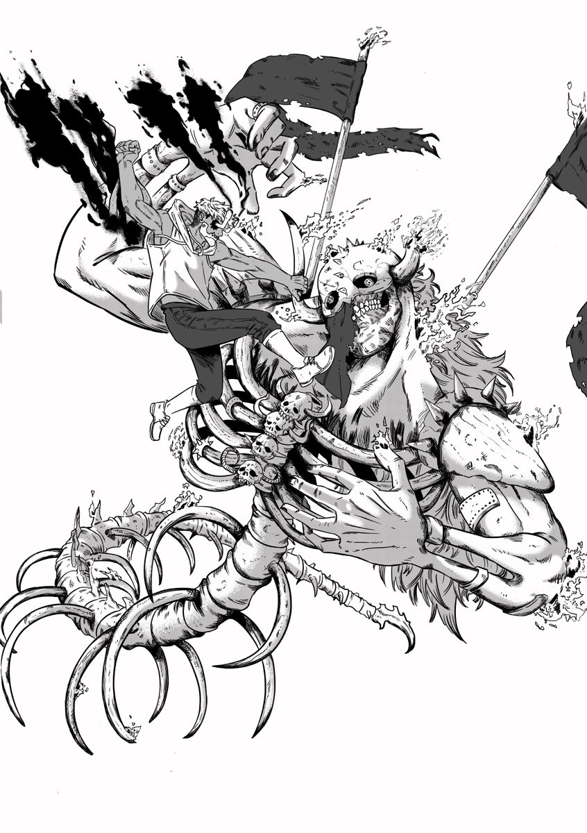 RyoTesu's tweet photo. Back to the work.
#アニメ #マンガ #イラスト #漫画 #manga #anime #illustration #drawing https://t.co/5llH8PSsTG