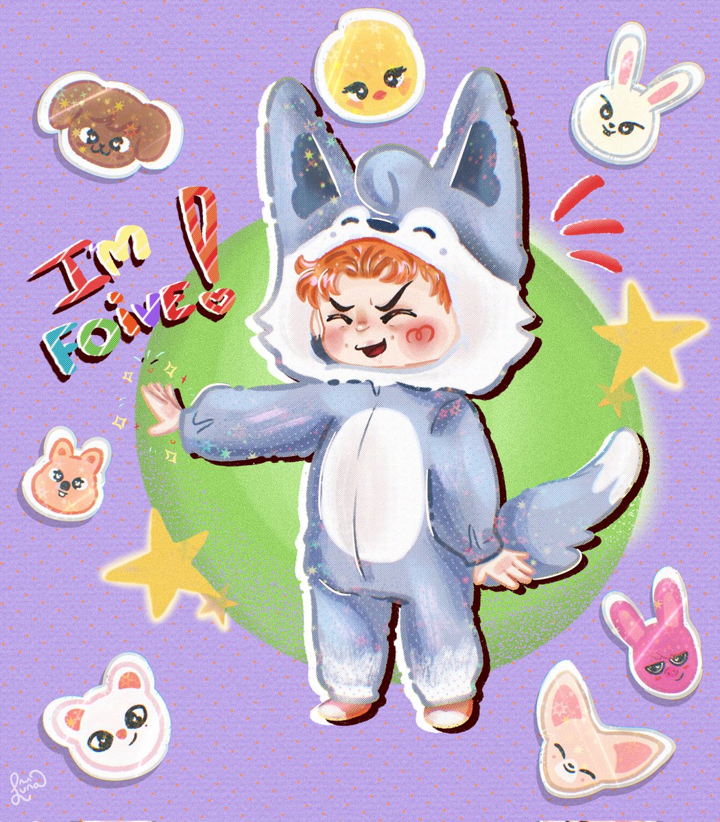 yaoiRat_'s tweet image. I'm still learning 😳👉🏻👈🏻 

But drawing kpop idols like bangchan or stray kids is so funny, you can be creative and colorful ✨❤️