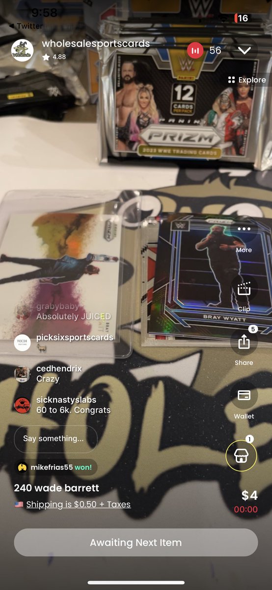 IN THE SAME BOX!! Holy shit! #WWEPrizm