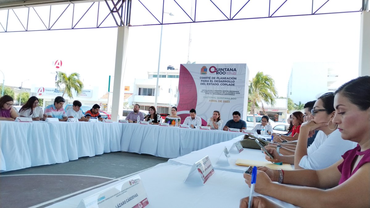<a href="/omaralpuche/">omar alpuche leal</a> <a href="/Sefiplanqroo/">SEFIPLAN</a> Estratégica reunión con los responsables de los indicadores de los 17 ODS y la instalación del Sub-Comité Especial de la Agenda 2030 para el Desarrollo Sostenible