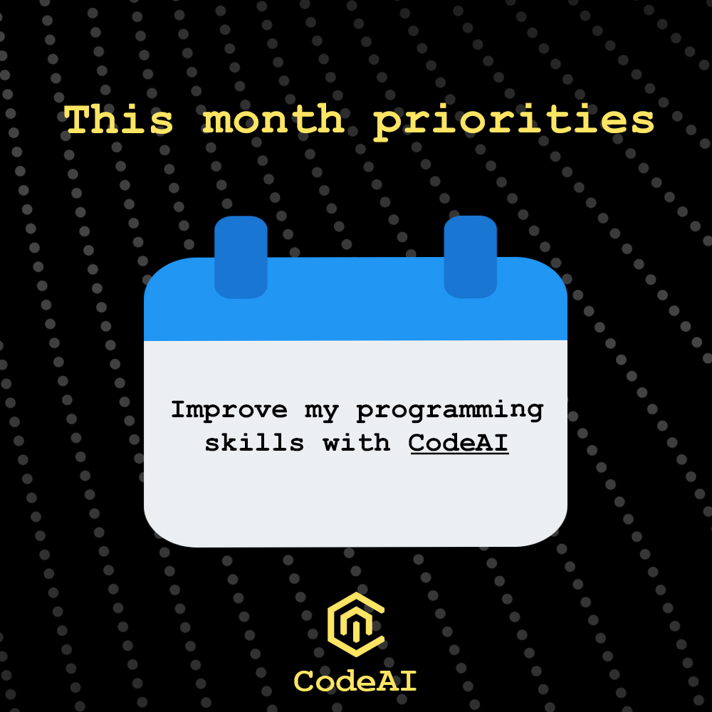 CodeAIspace's tweet image. What are your priorities as a programmer?
🔹 Will it optimize your workflow?
🔹 Fix error messages?
🔹 Convert code?
🔹 Optimize your code?
🔹 Get an answer related to programming.
Are you prepared to be a high-performance programmer? 
🌐 bit.ly/codeai-kicksta…