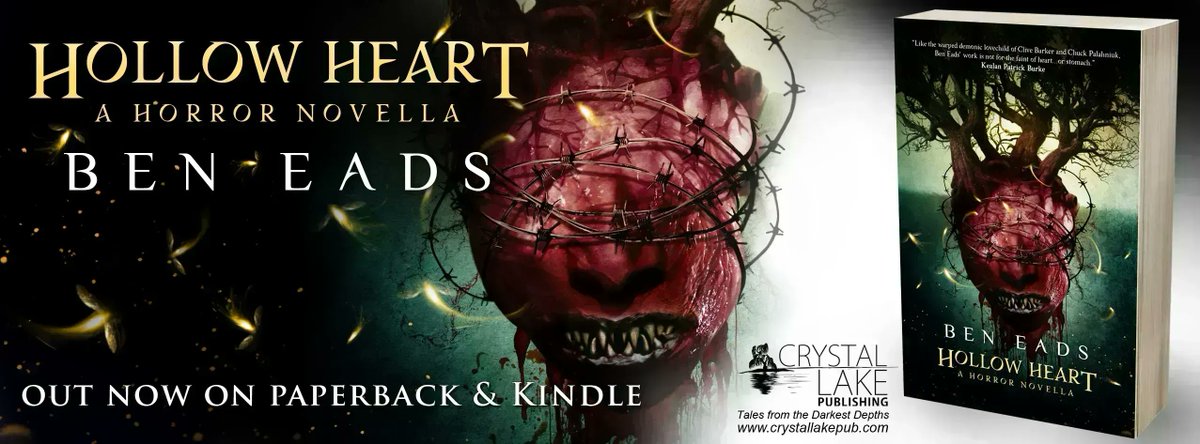 This Is Horror Awards ‘Cover of the Year!’

“Ben Eads is a fearless writer, so be prepared. His horror is not for the faint of heart, rather his readers must be equally fearless to face the truth that hides in the dark heart of his work.”—Fran Friel

bit.ly/3KDWFnY