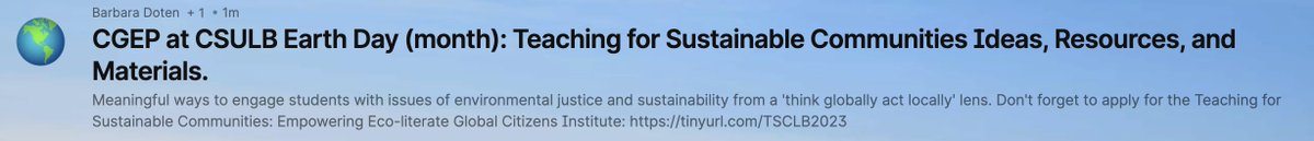 Globally competent students demonstrate deep learning by recognizing systems involved in societal &amp; environmental transformations affecting their lives today. Here are some tools to explore: tinyurl.com/TSCPadlet23 
<a href="/CalGlobalEd/">CGEP</a> <a href="/CalGlobalEdNet/">California Global Education Network</a> #globaleducation