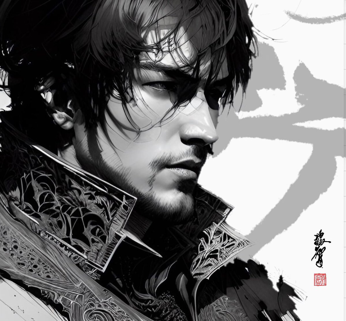 I was able to create my first work this year.

The Wounded