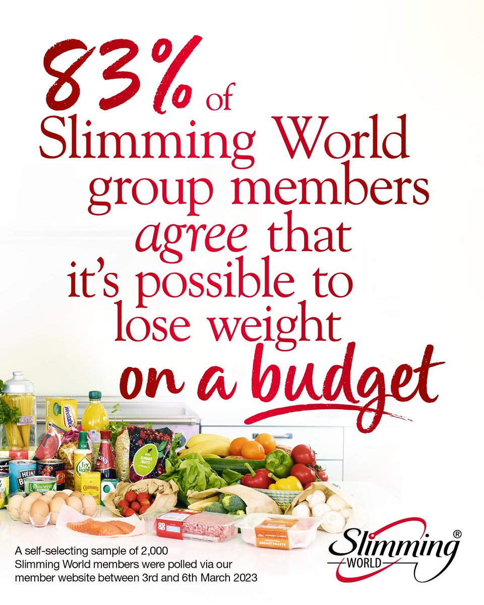 CarmSW_Paul's tweet photo. Yes you can eat healthily on a budget with #SlimmingWorld🤗! Our #NewResearch found 83% of members say that sharing tips, support and advice at their weekly group helps them to eat healthily on a budget 🙌. Come along to one of my groups for lots of #BudgetFriendlyTips ❤️. https://t.co/7zYFr50VKI