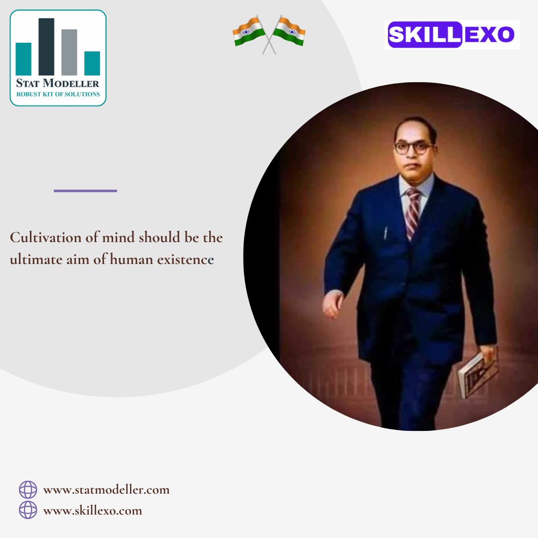 StatModeller's tweet photo. 𝗛𝗮𝗽𝗽𝘆 𝗔𝗺𝗯𝗲𝗱𝗸𝗮𝗿 𝗝𝗮𝘆𝗮𝗻𝘁𝗶 𝘁𝗼 𝗲𝘃𝗲𝗿𝘆𝗼𝗻𝗲! 

#AmbedkarJayanti #SocialJustice #Equality #Inclusion #India https://t.co/n2hpY6yG5E