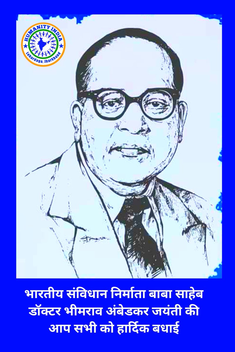 HumanityIndia_'s tweet photo. बाबा साहेब डॉक्टर भीमराव अंबेडकर जी को नमन 🇮🇳 @HumanityIndia_ #AmbedkarJayanti2023 https://t.co/LDdTxxd3lk