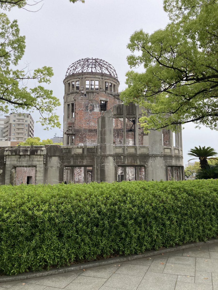 kayjaypears's tweet photo. In Hiroshima today and reminded, as always, of the importance of @nuclearban @mapw 
#NoNukes ever. Say no to #AUKUS https://t.co/9Vw9AMIO7J
