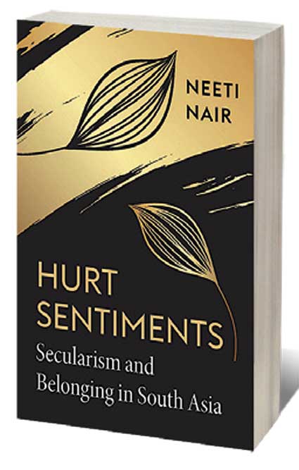 Openthemag's tweet photo. ‘It is a historian’s task to explain how things fall apart or come together,’ @NeetiNair tells @Ullekh; @Harvard_Press, #HurtSentiments https://t.co/UOMPrzejbZ https://t.co/CQUF8ROfKP
