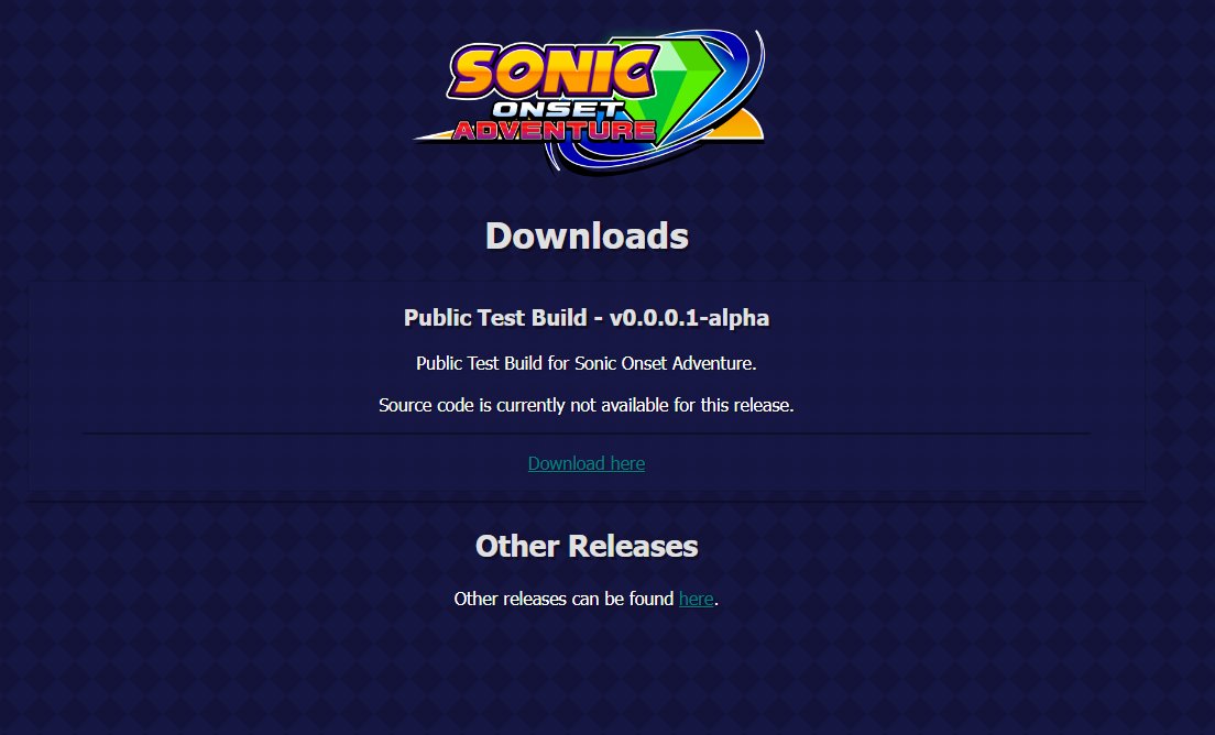 Sonic Onset Adventure tweet media