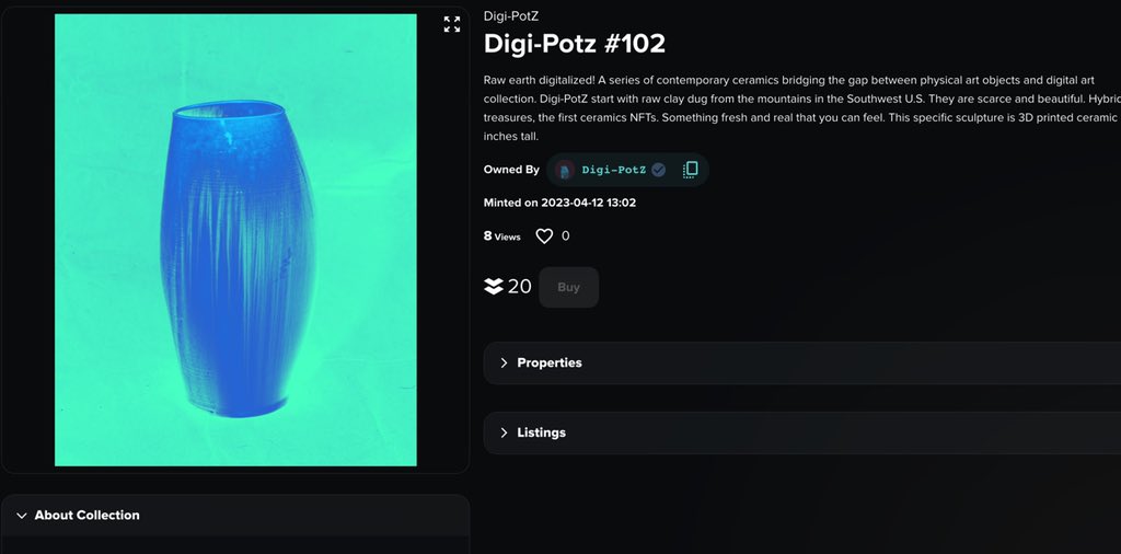 DigiPotz's tweet photo. More fresh Digi-PotZ being minted on @Elacityofficial . Some of the nicest ones yet! $ela #elastos #nft https://t.co/deOL54DGnC