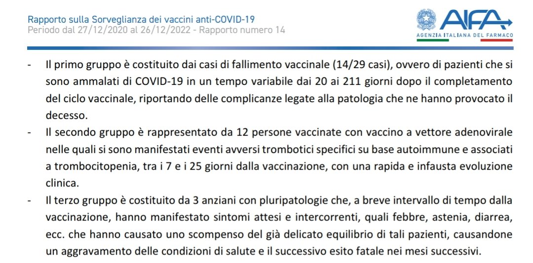 FanCooler2's tweet photo. Ad oggi, 14 Aprile 2023, questi sono i decessi imputabili alla vaccinazione contro la Covid19 in varie nazioni

-Italia- 🇮🇹
29 decessi

(14 fallimenti vaccinali
12 VITT vaccino a vettore adenovirale
3 persone fragili decedute per cause correlabili)👇
https://t.co/vC18SWBCXg https://t.co/vEKRGsHRhc