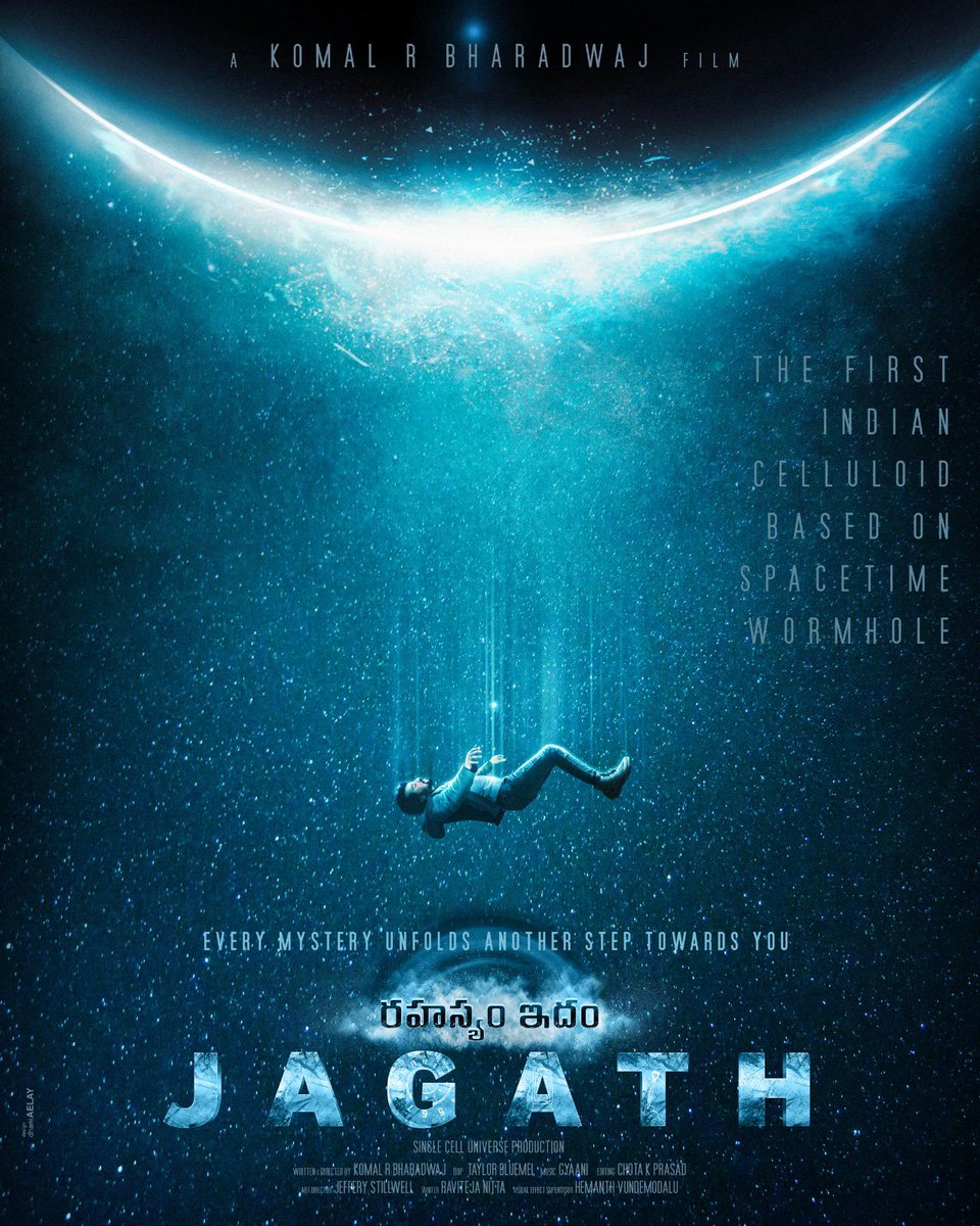 Nikhil Siddhartha (@actor_nikhil) on Twitter photo Unveiling the Intriguing #Firstlook of “RAHASYAM IDHAM JAGATH” -A result of few enthusiastic Telugu filmmakers from USA.
Directed by Komal R Bharadwaj
Main Lead - Rakesh Galebhe
All the Best to the Entire Team! #telugumovie
<a href="/SCUProduction/">SINGLE CELL UNIVERSE PRODUCTION</a> <a href="/kravinuth/">Komal R Bharadwaj</a> <a href="/rakesh_galebhe/">Rakesh Galebhe</a> <a href="/ChotaKPrasad/">Chota K Prasad</a> Unveiling the Intriguing #Firstlook of “RAHASYAM IDHAM JAGATH” -A result of few enthusiastic Telugu filmmakers from USA.
Directed by Komal R Bharadwaj
Main Lead - Rakesh Galebhe
All the Best to the Entire Team! #telugumovie
<a href="/SCUProduction/">SINGLE CELL UNIVERSE PRODUCTION</a> <a href="/kravinuth/">Komal R Bharadwaj</a> <a href="/rakesh_galebhe/">Rakesh Galebhe</a> <a href="/ChotaKPrasad/">Chota K Prasad</a>