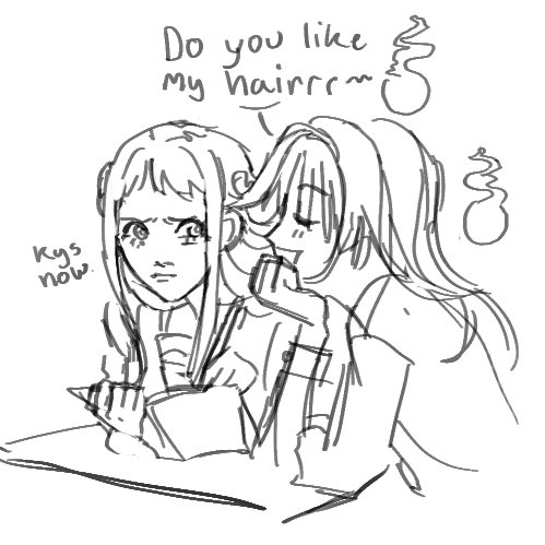 Hananeneeee doodlee tehe i miss them tbh 🤭#hananene #tbhkfanart #jshk