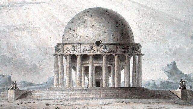 areasvellas's tweet photo. Antoine Laurent Thomas #Vaudoyer 1756-1846
DESIGN FOR A SPHERICAL HOUSE, 1784
#architecture #arquitectura #drawing #plan #section #elevation
https://t.co/NmtpRswHRa
https://t.co/fyFgzAo4SU https://t.co/FGclgwgUWK