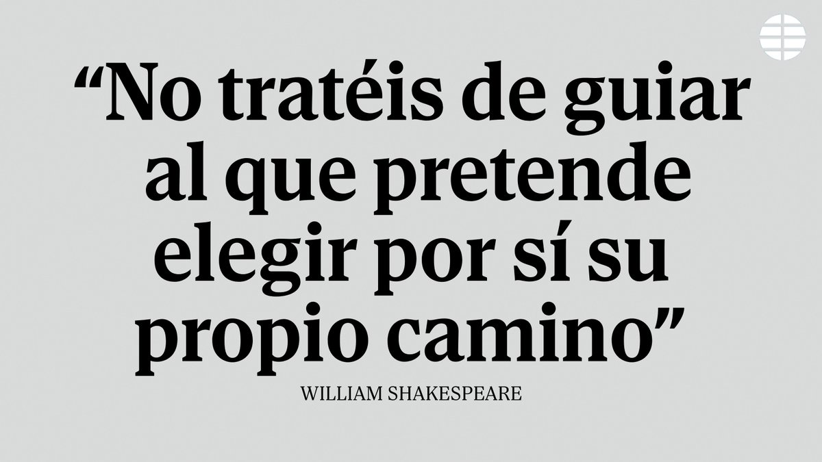 elmundoes's tweet photo. Nuestra frase del día

✍️ William Shakespeare https://t.co/oWZSyZGhcR