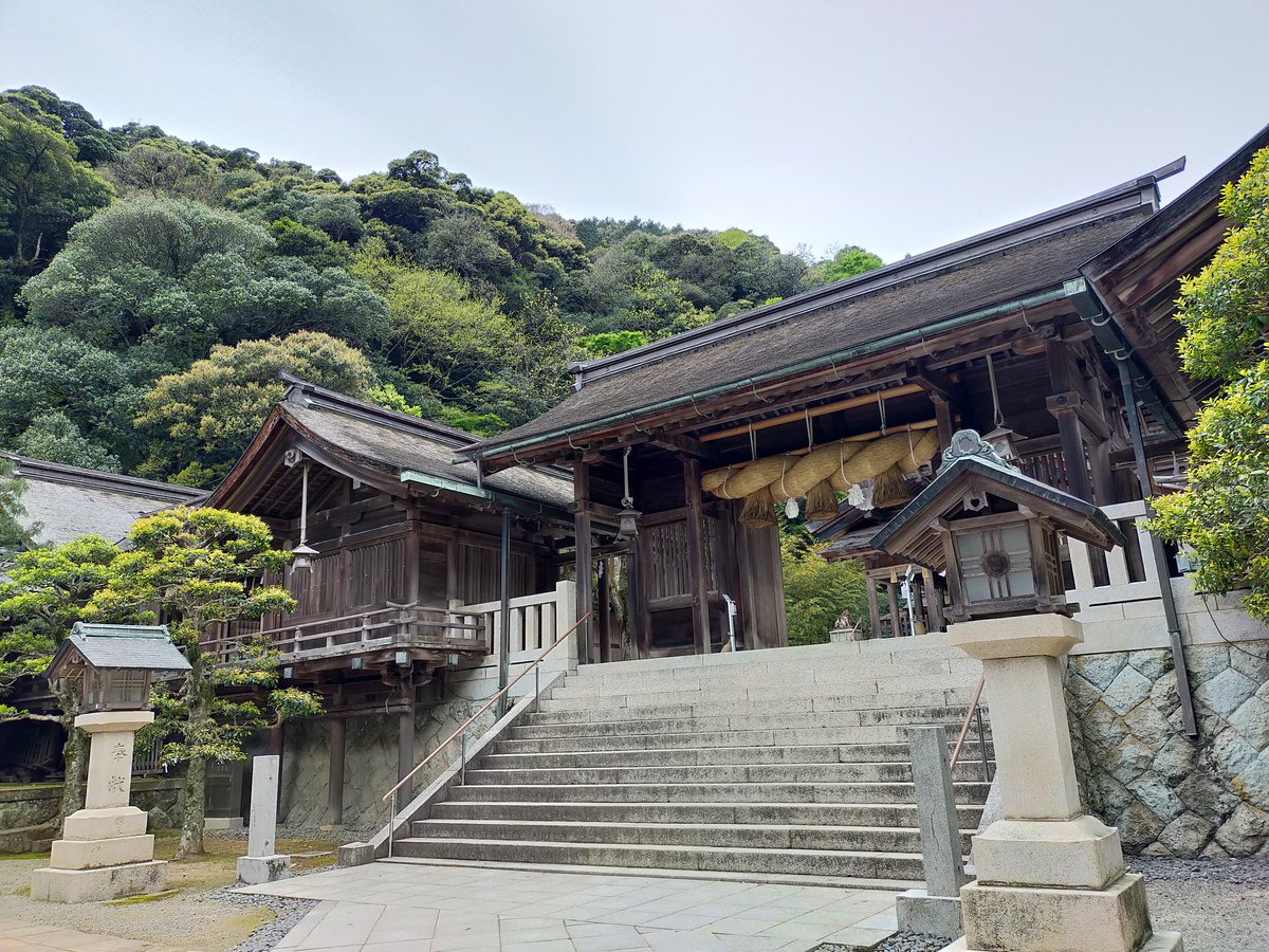 えびす様の総本宮・美保神社到着🌈✨
今からFlower Harmony奉納演奏です✨🌈
#島根県 #松江市 #パワースポット　#神社巡り