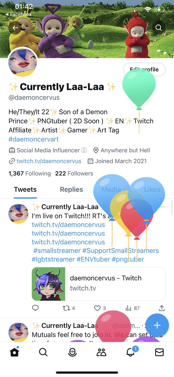 daemoncervus's tweet photo. I moved twitters but hey people here. It’s my bday https://t.co/JnbsAfy3HG
