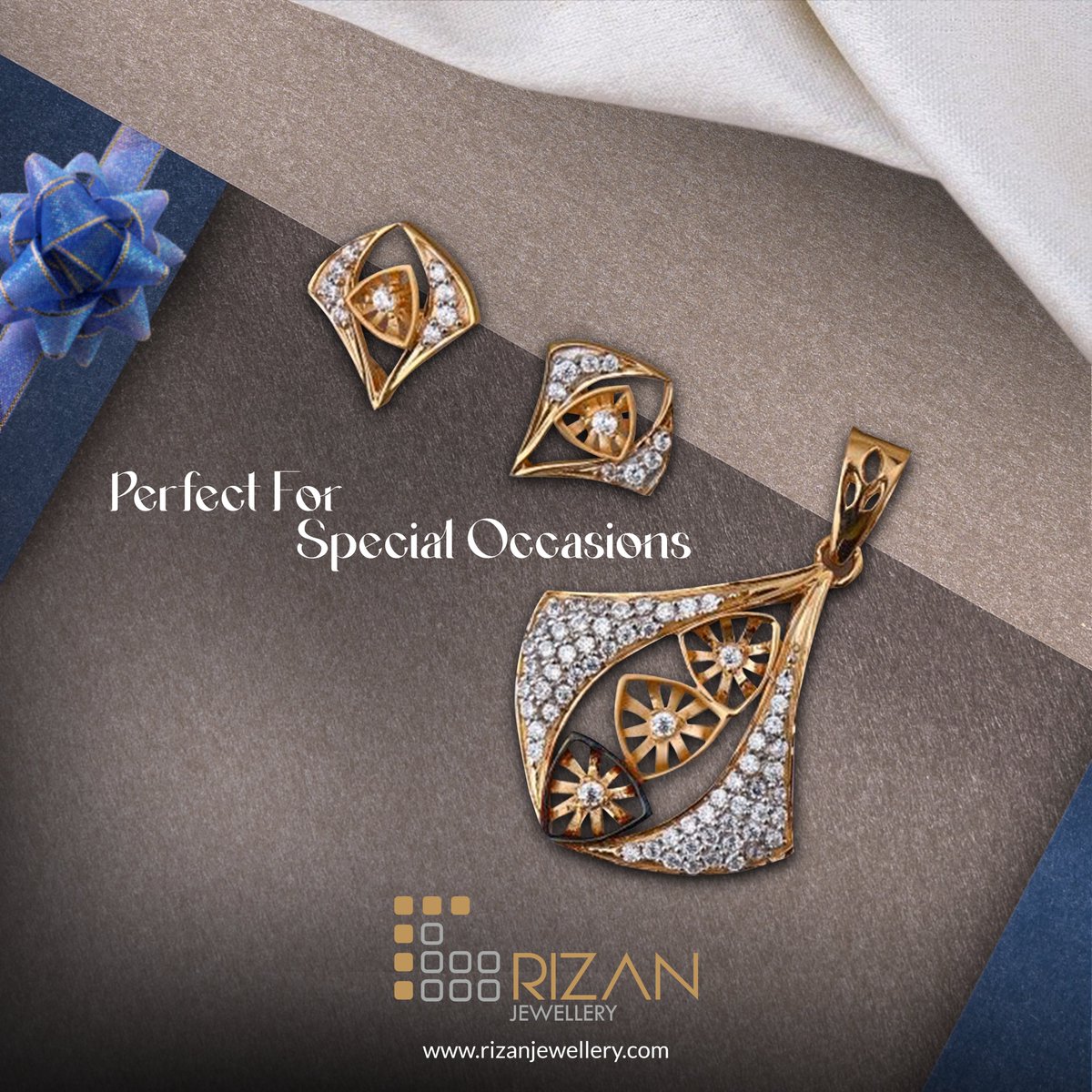 Perfect For Special Occasions! Indulge in the ultimate luxury experience at Best Jewellers in UAE. Our unique pieces are sure to take your breath away.

Visit at rizanjewellery.com

#Rizanjewellery #bestjewelry #gold #golcoins #goldbullions #goldbars #goldjewelry #goldsouq