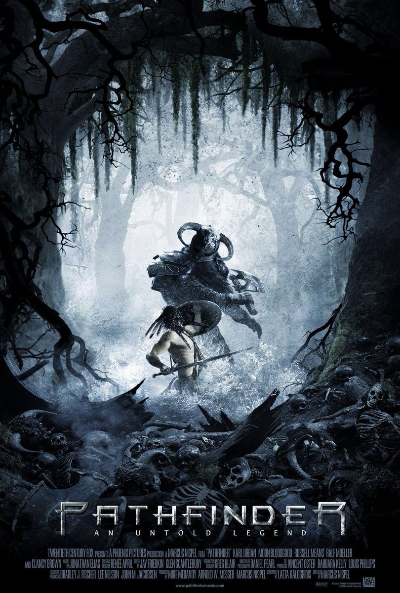 FilmNewsNos's tweet photo. 🎬MOVIE HISTORY: 16 years ago today, April 13, 2007, the movie ‘Pathfinder’ opened in theaters!

#KarlUrban #MoonBloodgood #ClancyBrown #RalfMoller #RussellMeans @ArcandNathaniel #JayTavare #KevinLoring #DuaneHoward #MarcusNispel https://t.co/fp7jjhXjly