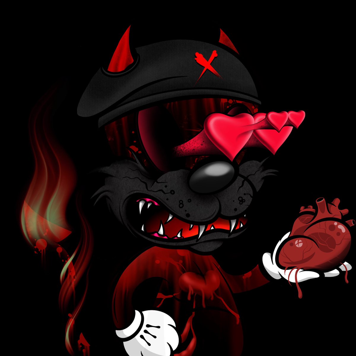 EricEricEric's tweet photo. @potlady_eth @tjroobs @Mutantapewife @NFTToonVerse @HangryHippoNFT @BadTedYC @AiAnarchist @ShibaCartel Reminder set. Can’t wait to enjoy a little family time. #StayTooned #DevilCatz #NakedTed #NakedHippo https://t.co/QPpKmYFWfP