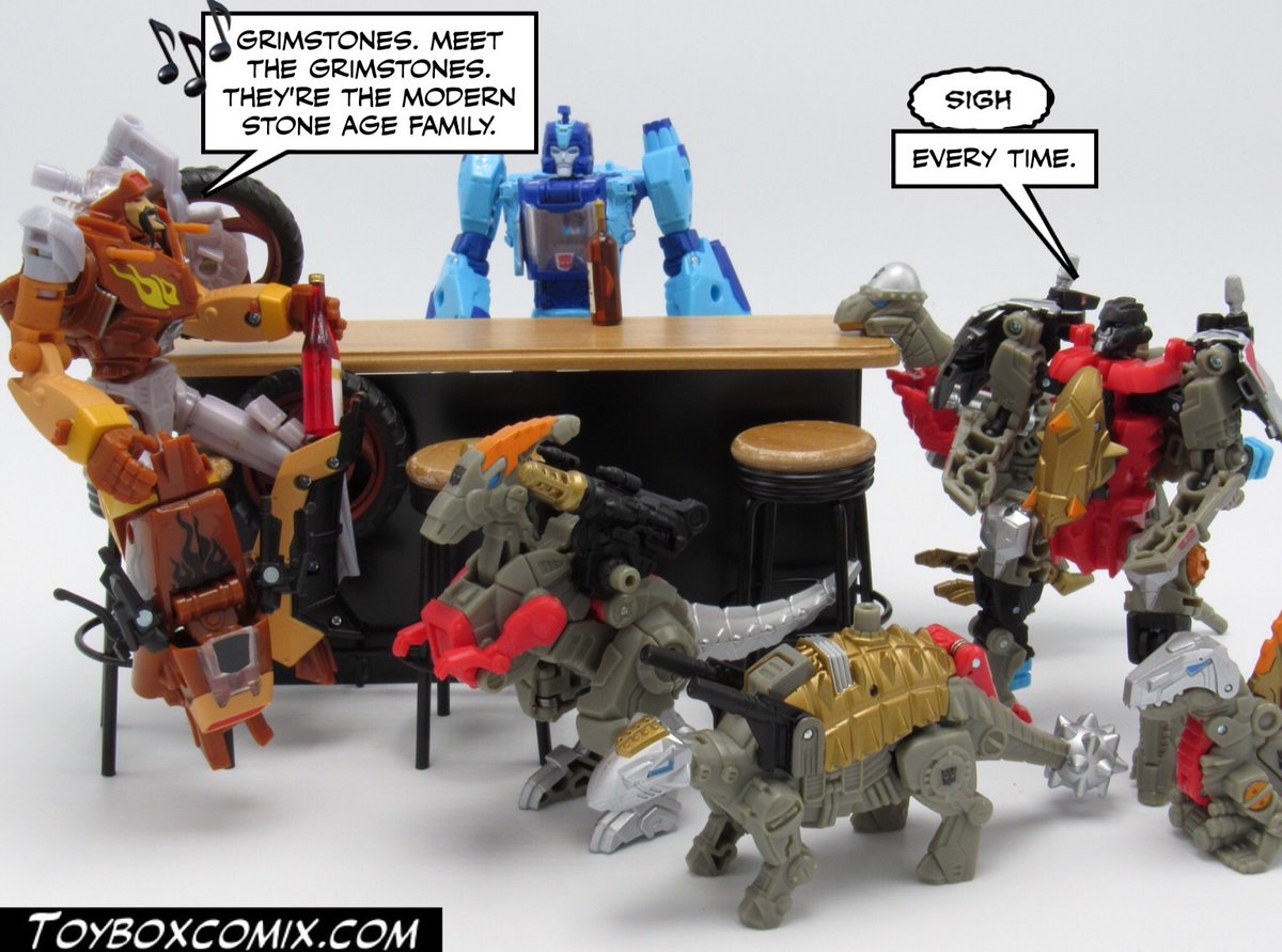 ToyBoxComix's tweet photo. Random Old Comic: Grimstones https://t.co/uXCzYVENv7 #xp #Blurr #Grimstone #Transformers #WreckGar https://t.co/aV6L4tVCPC