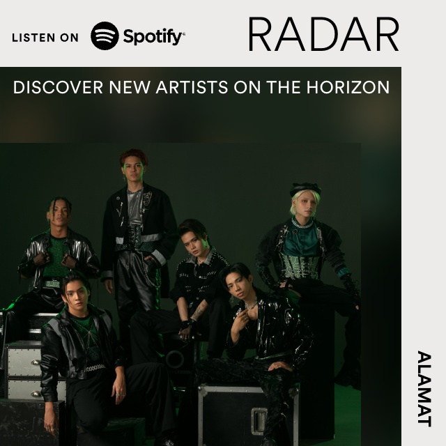 Official_ALAMAT's tweet photo. We are ALAMAT @spotifyph RADAR Artist of 2023! We are so grateful to be a part of this program! And we can't wait to share with you all what we have in-store! Catch us and our fellow Filipino artists on the RADAR Philippines playlist! #PPopRise #ALAMATxSpotifyRADAR #SpotifyRADAR https://t.co/y8k50rqq2D