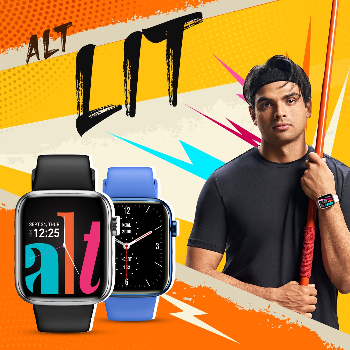alt_smart_'s tweet photo. As lit as @Neeraj_chopra1, alt Lit! 

Check us out here- https://t.co/oDzYfG2CXd

#WeAreAlt #smartwatches #NeerajChopra https://t.co/czdCXKmK01