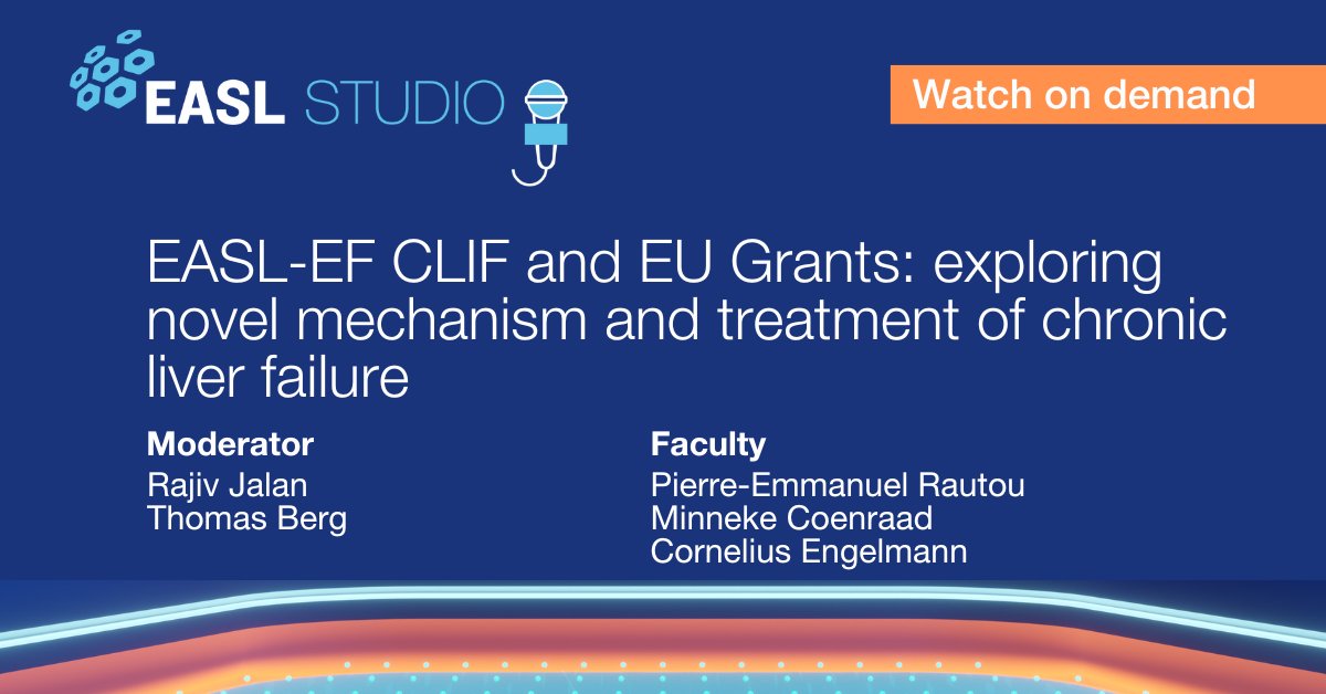 This episode of #EASLStudio is now available on demand 📺Watch: bit.ly/S4E14Video 🎧Listen: bit.ly/S4E14Podcast @EASLNews #LiverTwitter #ACLF