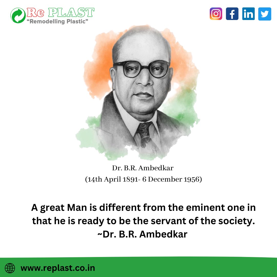 replastgurgaon's tweet photo. Homage to Father of Indian Constitution Baba Saheb Bhim Rao ambedkar on his birth anniversary.
HAPPY AMBEDKAR JAYANTI.
.
.
.
Follow @replast_gurgaon
 #ambedkar #bhimraoambedkar #ambedkarjayanti #fatherofindianconstitution #ambedkarjayanti2023 #replast #gurgaon #indianconsitution https://t.co/LbSwoYcF2U