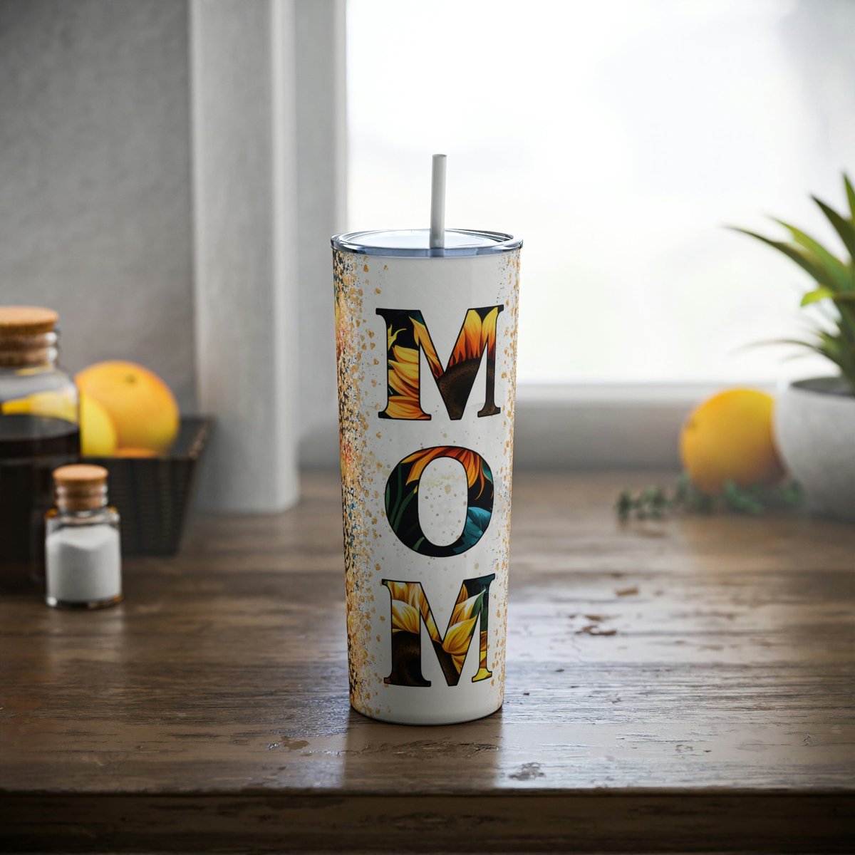 Mothers Day 20oz skinny tumbler, gift for Mom, Mom gift idea, Mothers Day gift, Mothers Day present, Mom tumbler, #metal #mothersdaytumbler #customtumbler #giftformom #momgiftidea #mothersdaygift #mothersdaypresent #sunflower #customgiftformom #momtumbler etsy.me/419uqDg