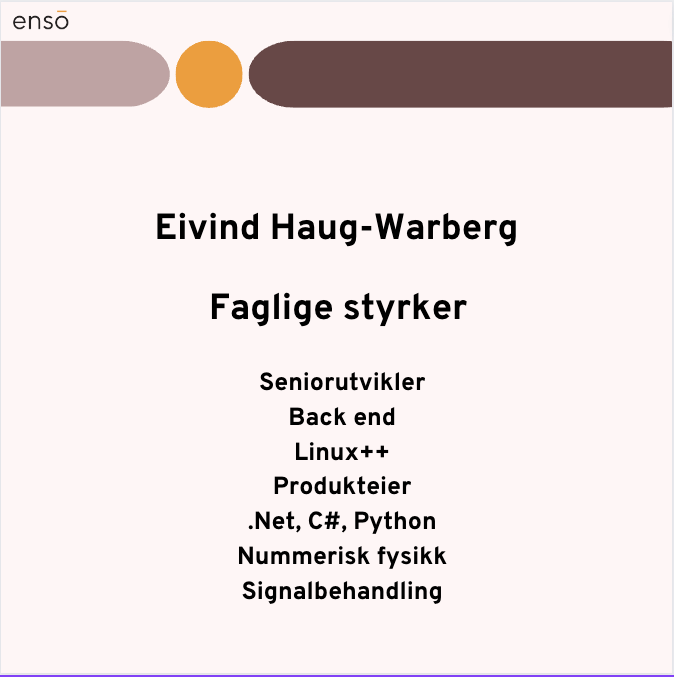 Konsulentselskapet Ensō  AS tweet media