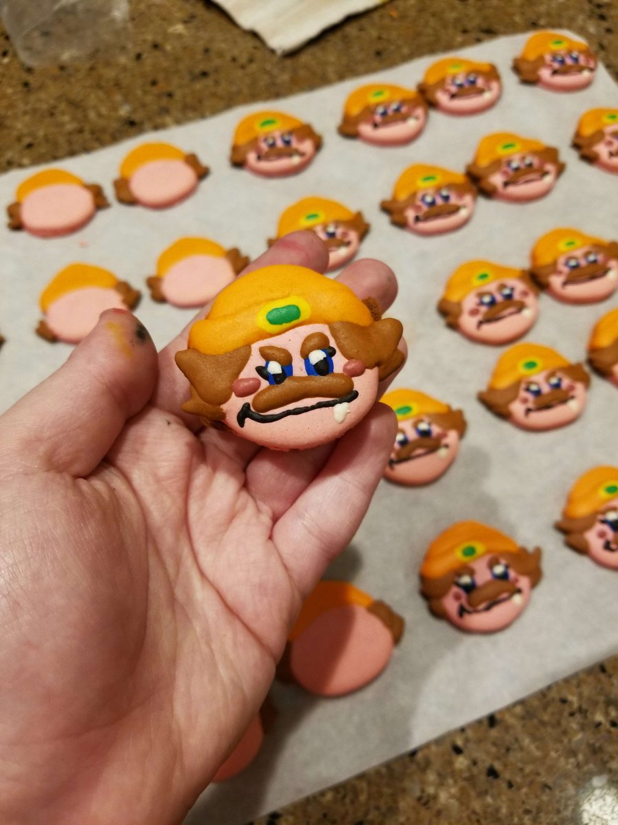 Micarocks101's tweet photo. Literally just made a twitter now to put my macarons on. Hopefully I'll be making more, but here's the @MarKatoto one from years ago. https://t.co/d09jKupqVP