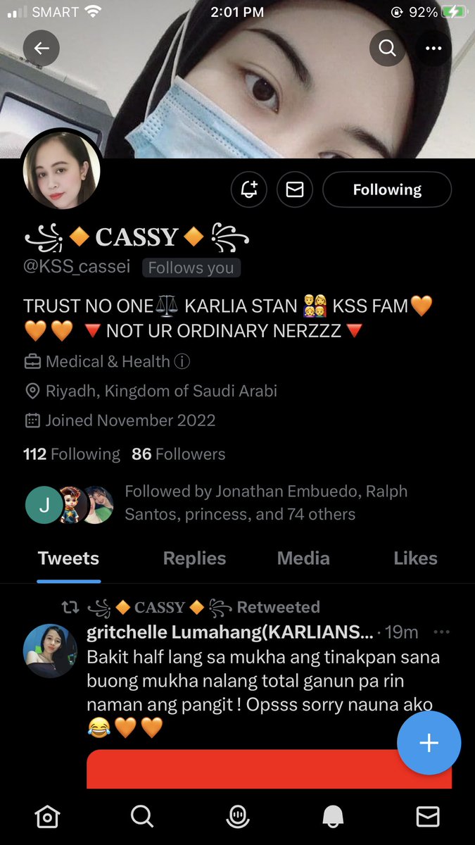 ReyesRitchel's tweet photo. Hello mga babies pwede pa follow itong account ni nurse Cassie pa makasali siya sa twitter party Marin… https://t.co/Ixa1CJUG8E