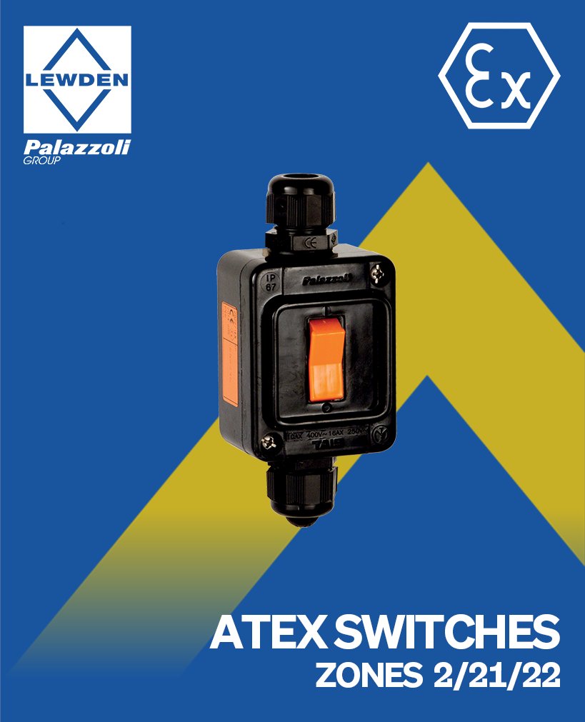 Stay safe in hazardous environments with Lewden's ATEX switches. Trust Lewden to provide you with high-quality products that meet the latest safety standards.

 #Lewden #LoveLewden #ATEX
