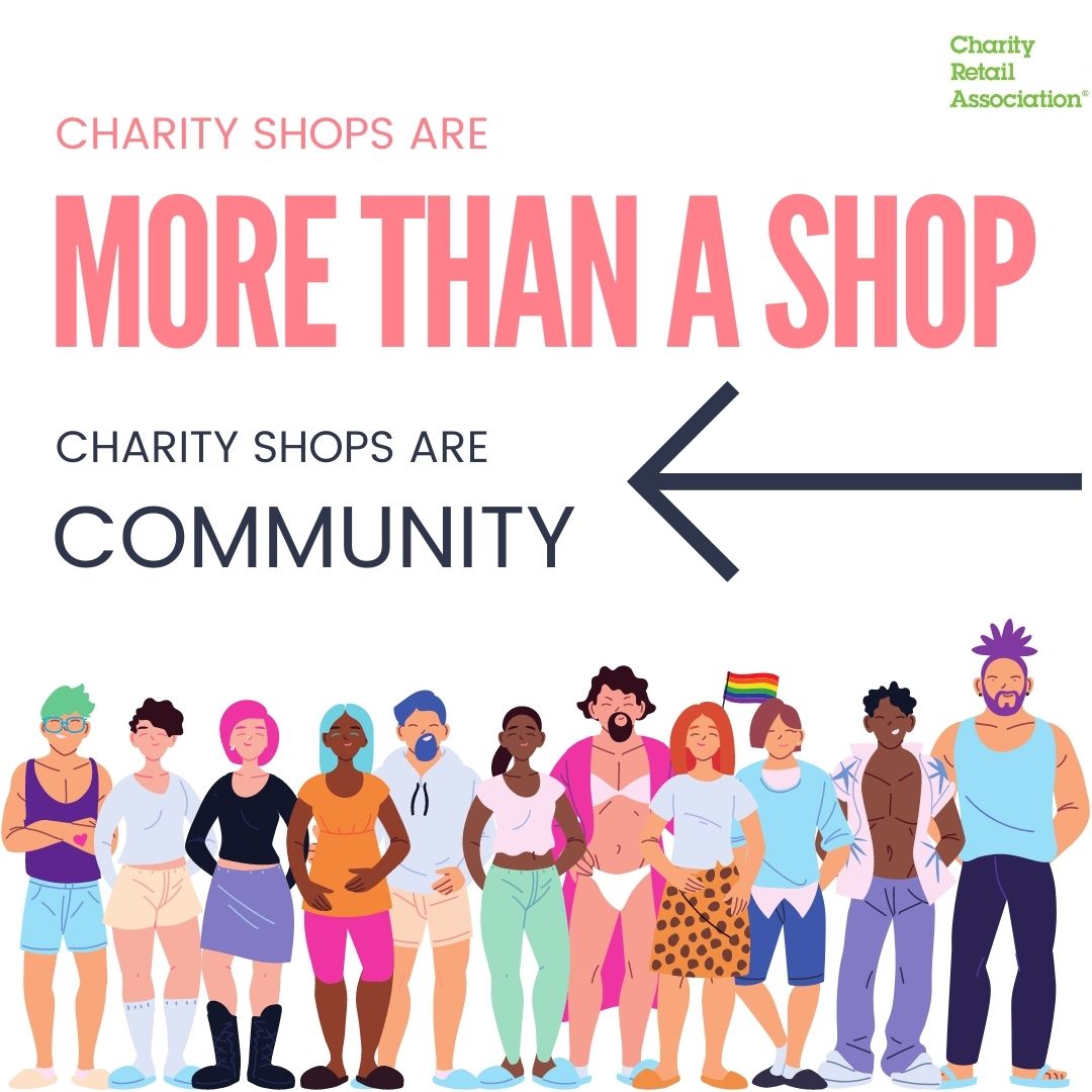 #CharityShops are at the heart of their local #communities and bring people together – from shoppers and donors to #volunteers and staff. 🥰 #MoreThanAShop