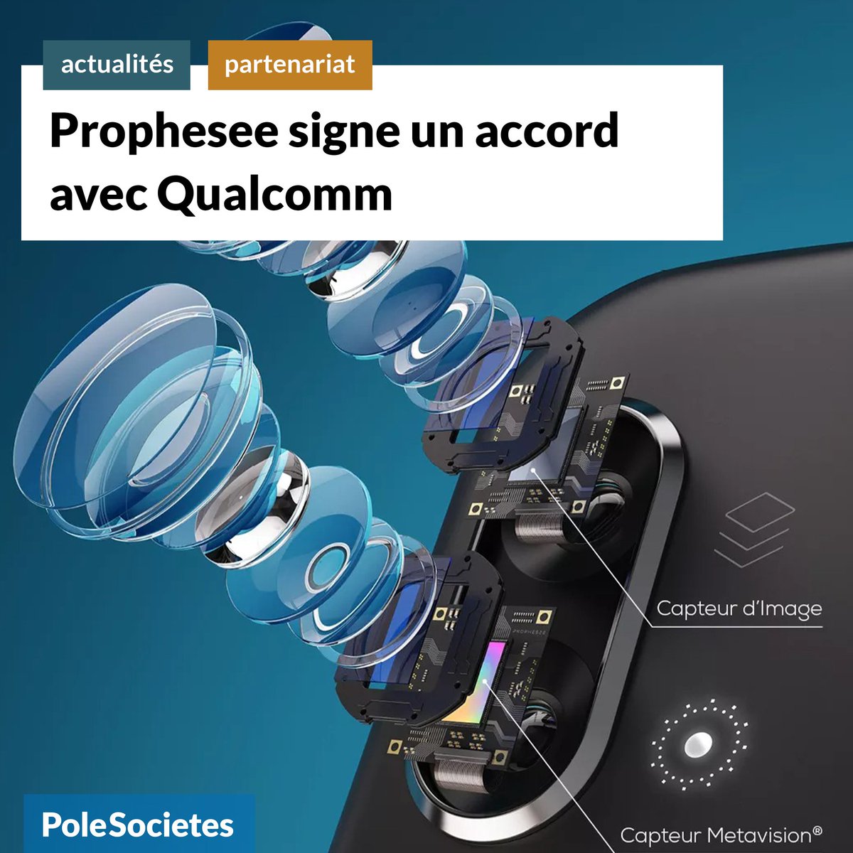 PoleSocietes's tweet image. 🚀 La #startup française Prophesee signe un accord pluriannuel avec Qualcomm

linkedin.com/feed/update/ur…

Crédit photo : Prophesee.ai

#Prophesee #Qualcomm #photographie #innovation #partenariat #smartphones