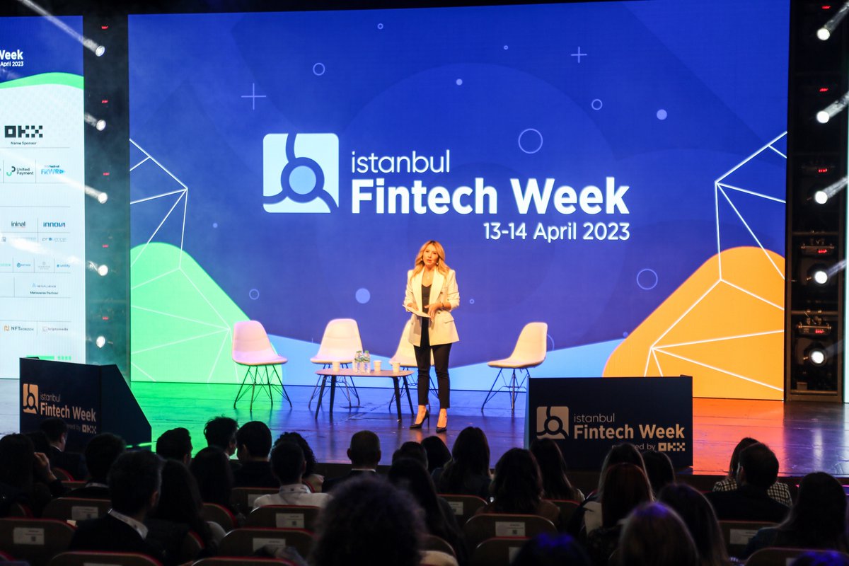 Istanbul Fintech Week’s second day has started today with opening of our MoC Tuğba Özay.  #IstanbulFintechWeek #IFW23