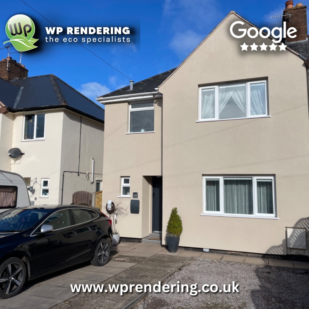 We recently completed an external wall insulation installation at The Oatleys in Ledbury, Herefordshire. External wall insulation can save you up to 40% on energy bills.

Contact us for a free quotation on 01684 567183 

#WPRendering #ExternalWallInsulation #HomeImprovement