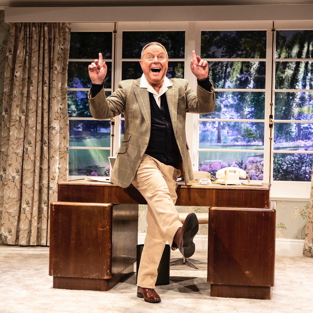 Sometimes we’re                         Sometimes
serious and straight                    we’re
faced                                                  not 🙃

Book for #WodehousePlay at bit.ly/WodehousePlay